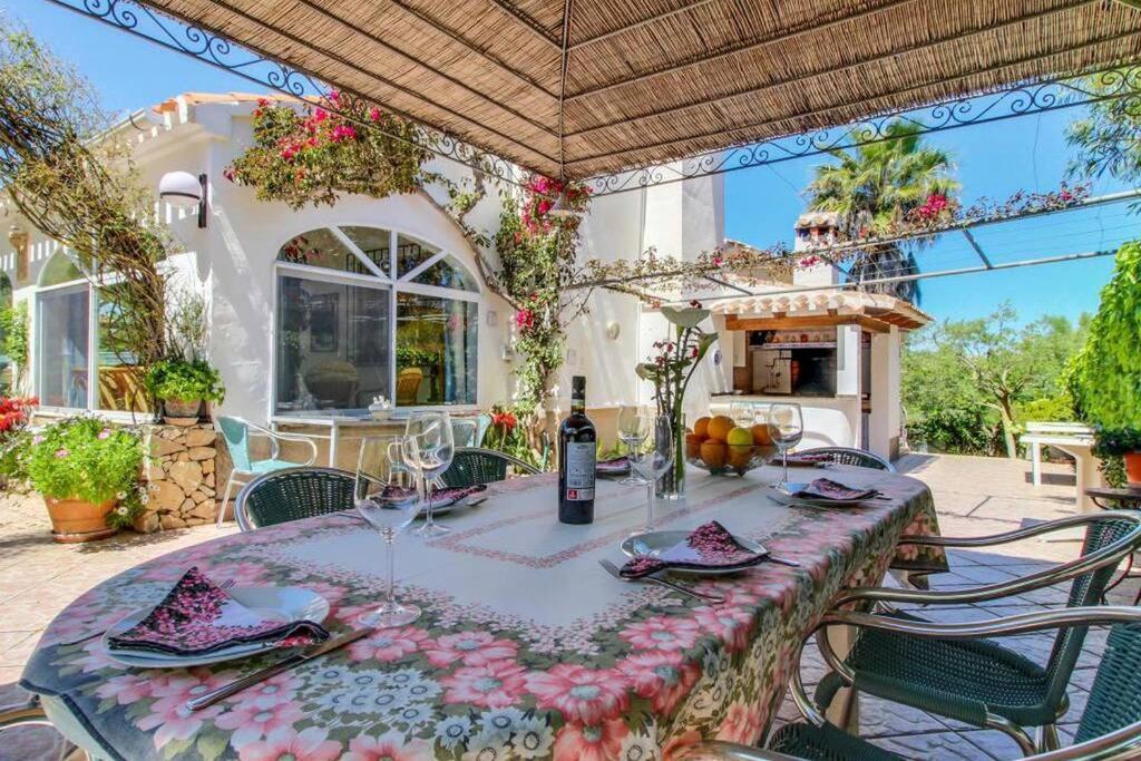 Villa Paradise Private Pool And Garden In A Natural Park For 9 Xabia Bagian luar foto