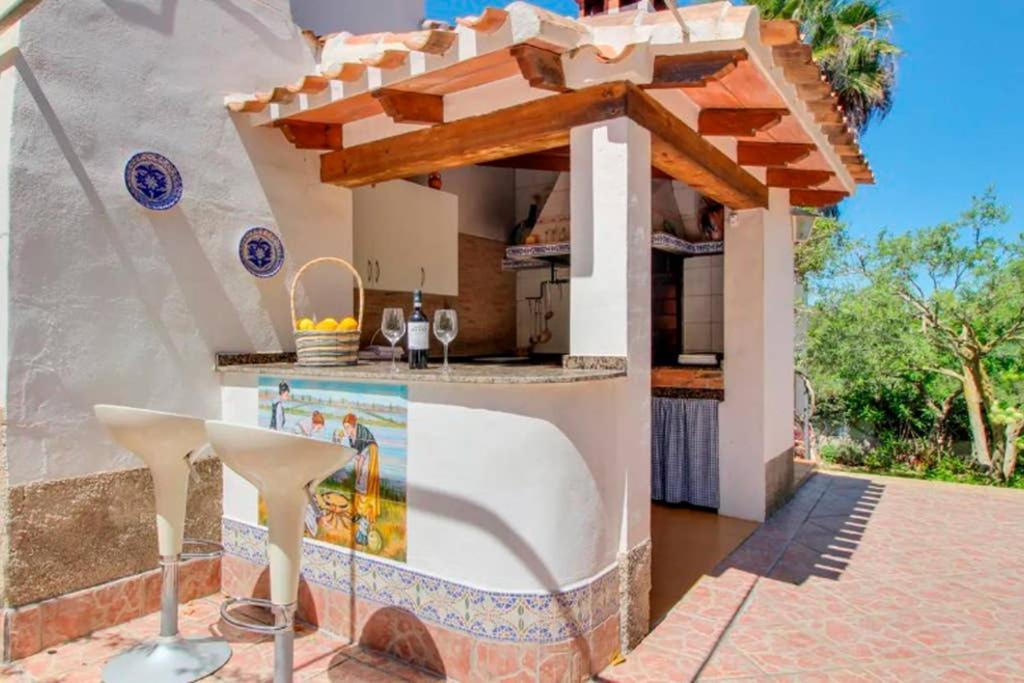 Villa Paradise Private Pool And Garden In A Natural Park For 9 Xabia Bagian luar foto