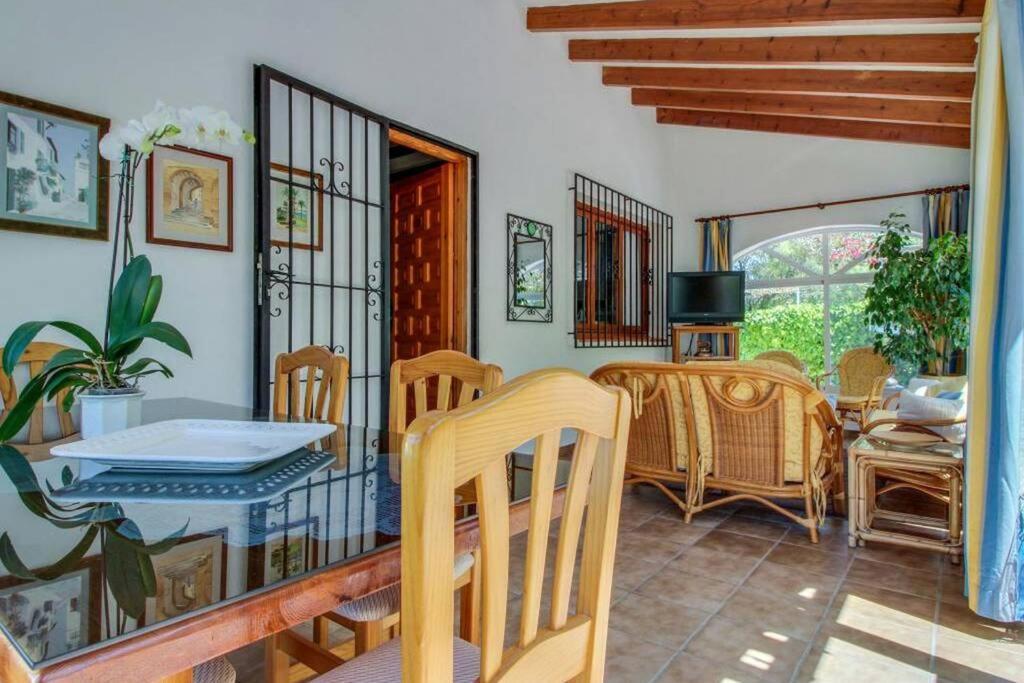 Villa Paradise Private Pool And Garden In A Natural Park For 9 Xabia Bagian luar foto