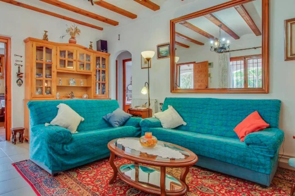 Villa Paradise Private Pool And Garden In A Natural Park For 9 Xabia Bagian luar foto