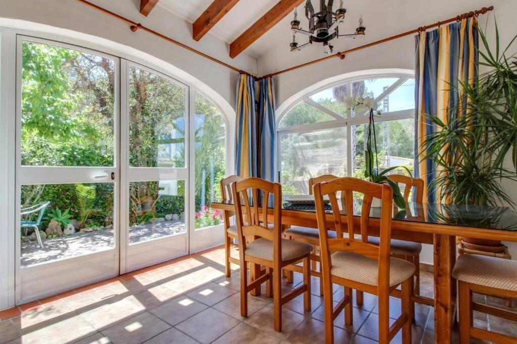 Villa Paradise Private Pool And Garden In A Natural Park For 9 Xabia Bagian luar foto